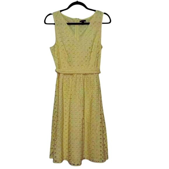 Chemisier Femme Ann Taylor Taille 4 (M) - Manches Courtes, Polyester Multicolore, Très Bon état